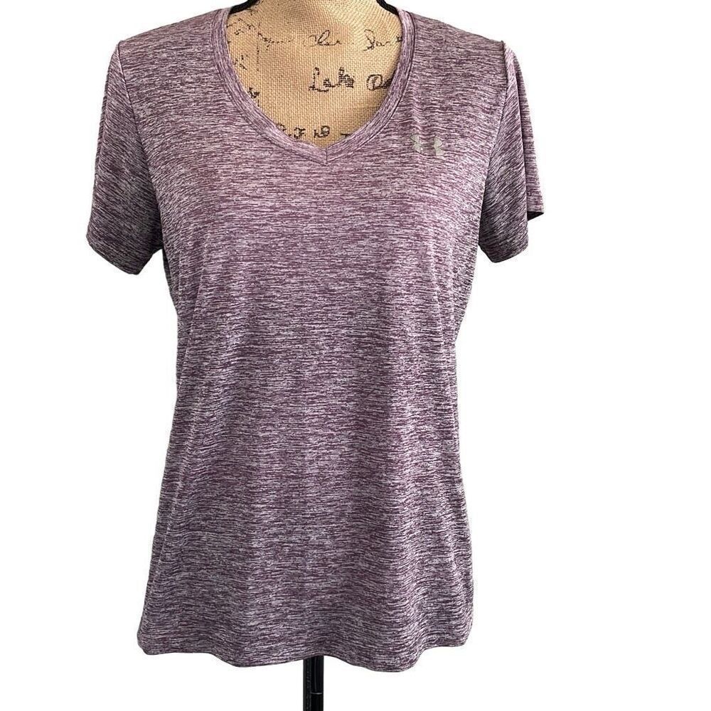 Under Armour Purple Heather SS HeatGear Loose Tee - Free w/Purchase!!